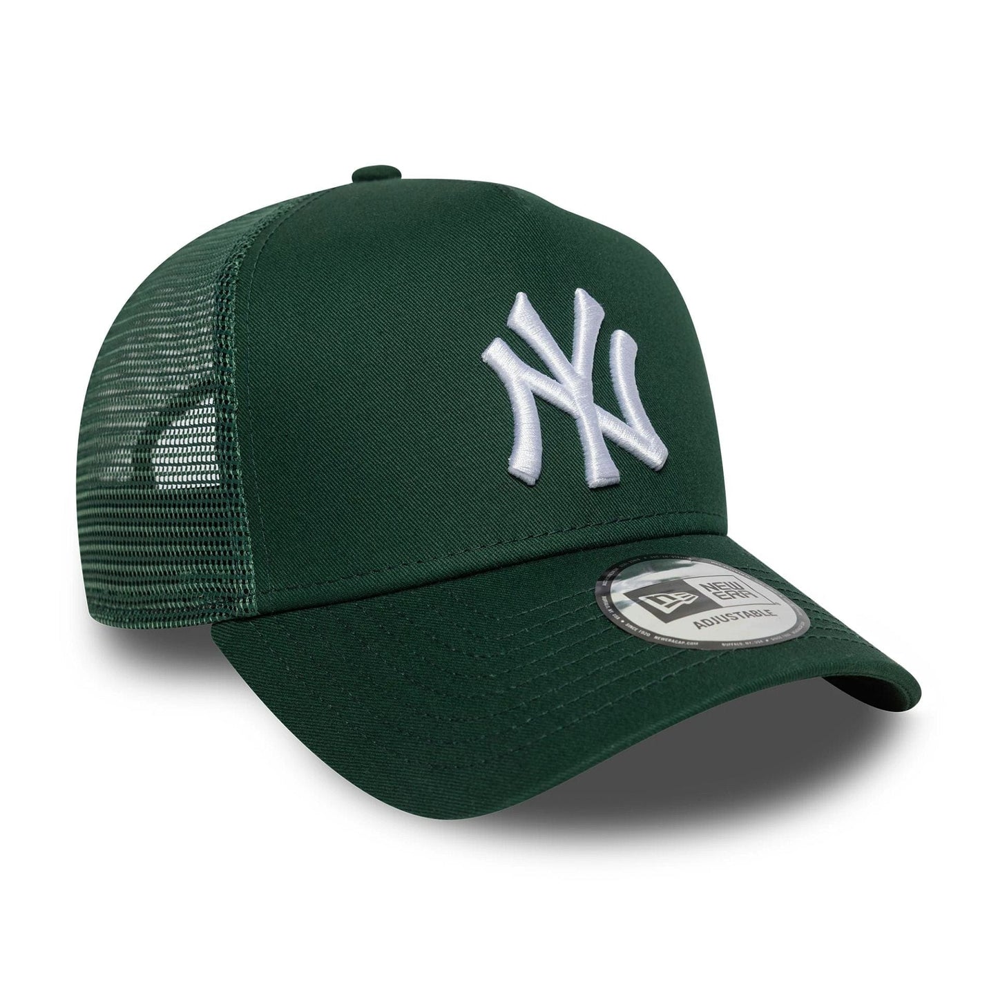 New Era 9FORTY A-Frame Trucker Cap New York Yankees MLB League Essential dark green