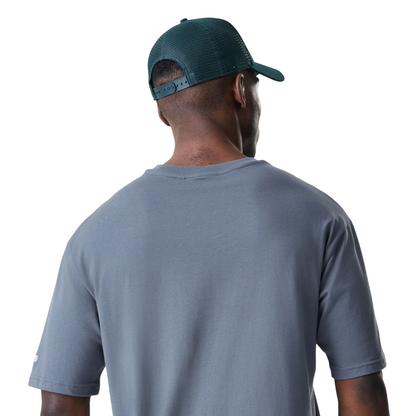 New Era Herren T-Shirt MLB League Essential Oversized LA Dodgers grey