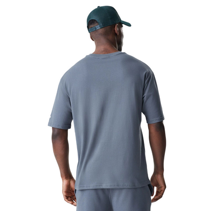 New Era Herren T-Shirt MLB League Essential Oversized LA Dodgers grey