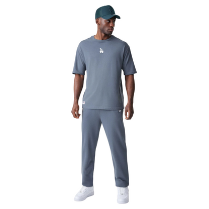 New Era Herren T-Shirt MLB League Essential Oversized LA Dodgers grey
