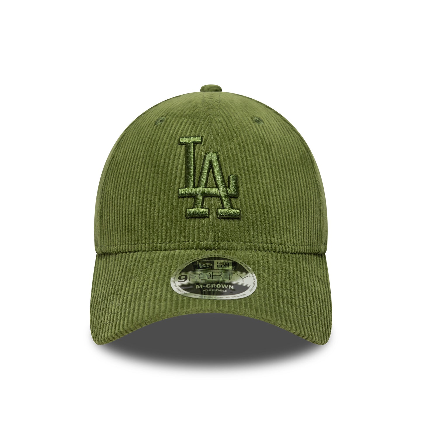 New Era 9FORTY M-Crown Cap Los Angeles Dodgers MLB Cord dark green