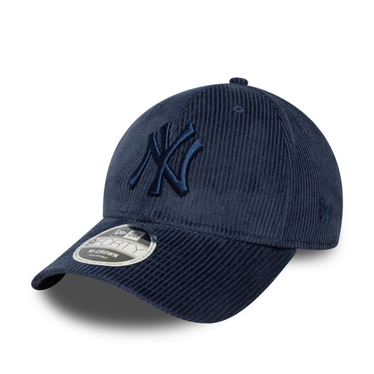 New Era 9FORTY M-Crown Cap New York Yankees MLB Cord navy
