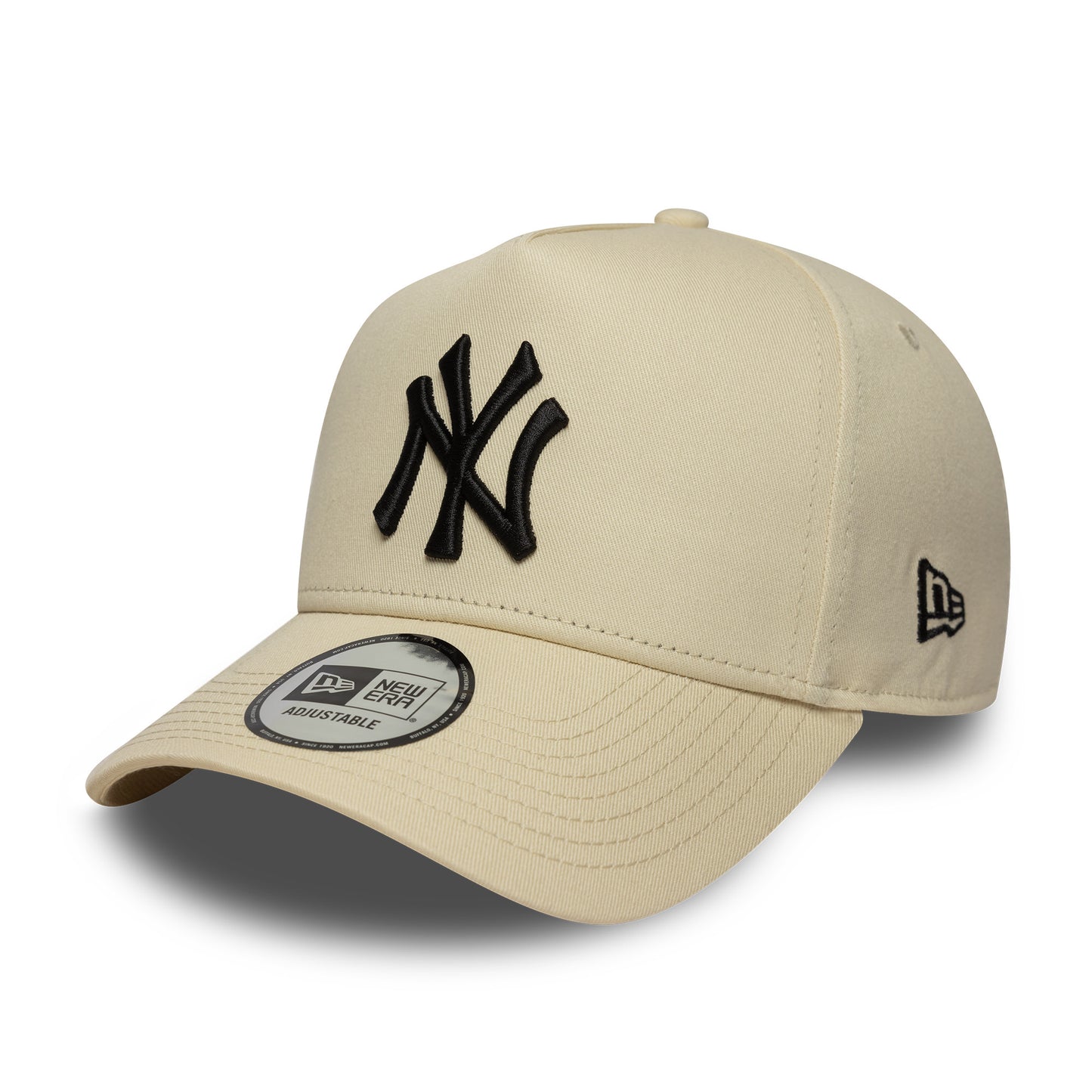 New Era 9FORTY E-Frame Cap New York Yankees MLB Sidepatch beige
