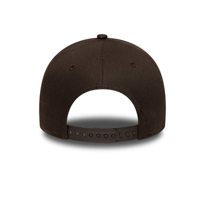 New Era 9FORTY E-Frame Cap Los Angeles Dodgers MLB Sidepatch brown