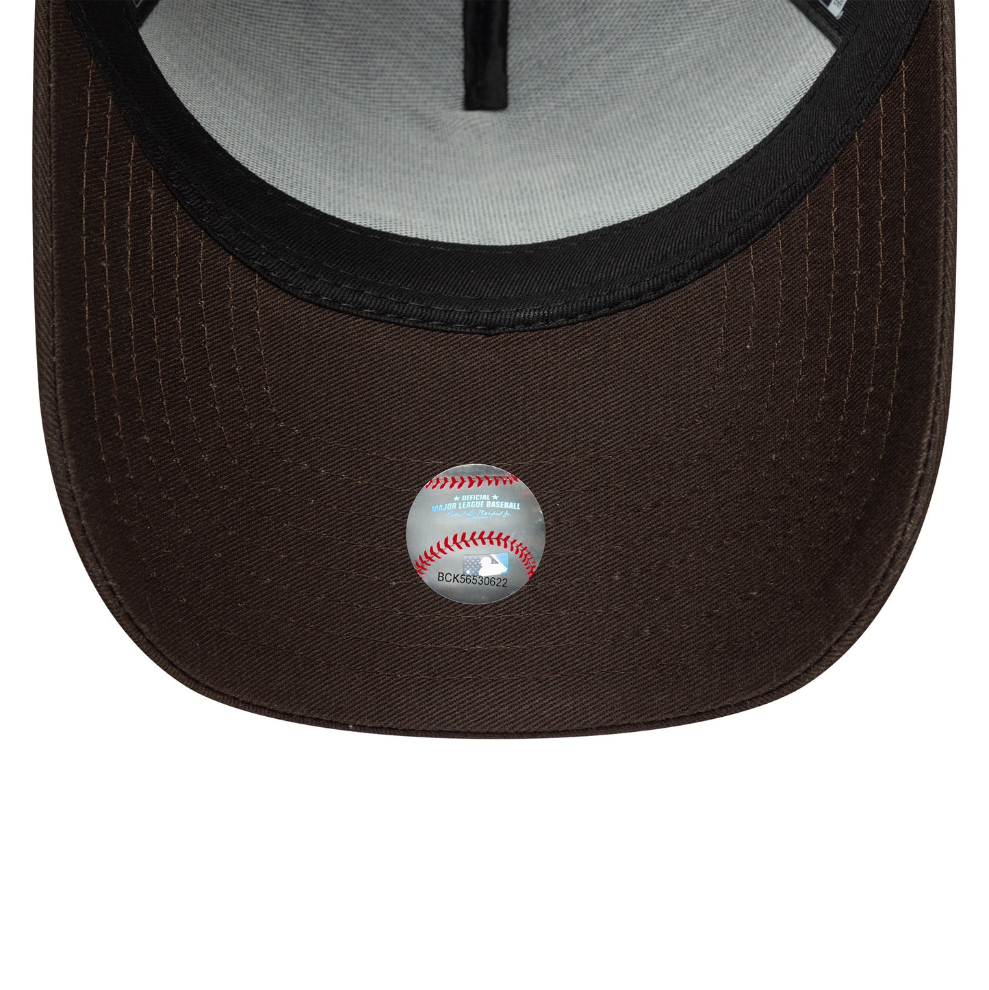 New Era 9FORTY E-Frame Cap Los Angeles Dodgers MLB Sidepatch brown
