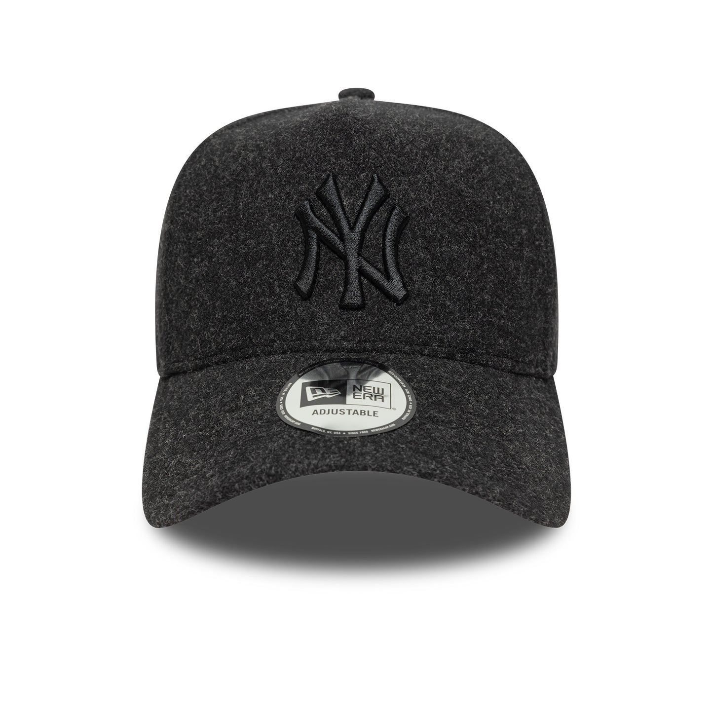 New Era 9FORTY E-Frame Cap New York Yankees MLB Melton dark grey