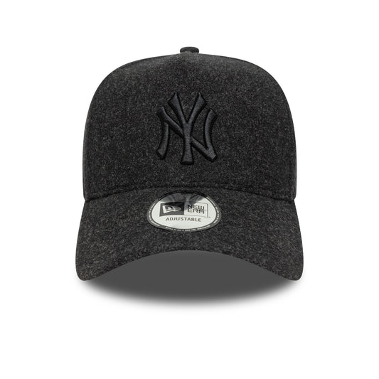 New Era 9FORTY E-Frame Cap New York Yankees MLB Melton dark grey