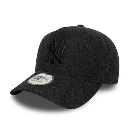 New Era 9FORTY E-Frame Cap New York Yankees MLB Melton dark grey