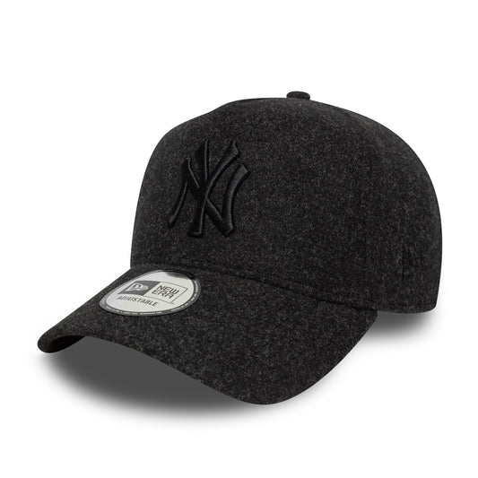 New Era 9FORTY E-Frame Cap New York Yankees MLB Melton dark grey
