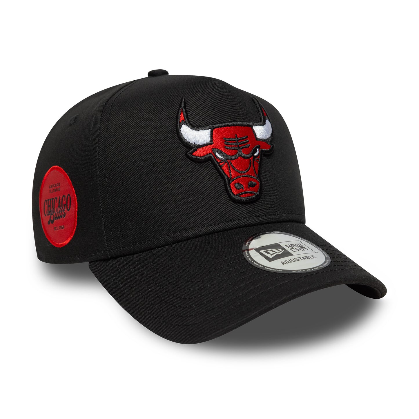 New Era 9FORTY E-Frame Cap Chicago Bulls NBA Sidepatch black