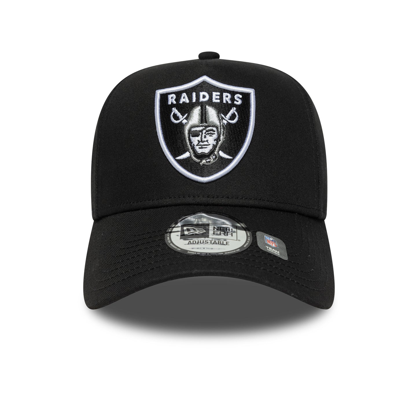 New Era 9FORTY E-Frame Cap Las Vegas Raiders NFL Sidepatch black