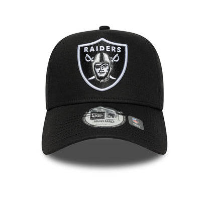 New Era 9FORTY E-Frame Cap Las Vegas Raiders NFL Sidepatch black