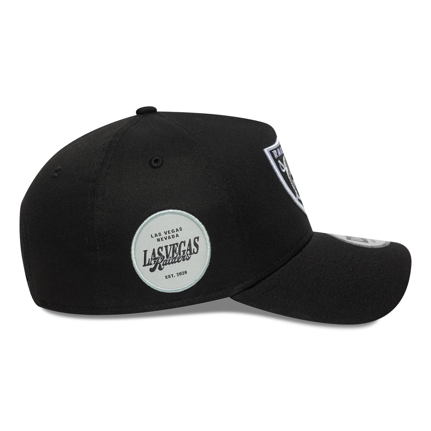 New Era 9FORTY E-Frame Cap Las Vegas Raiders NFL Sidepatch black