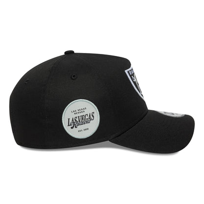New Era 9FORTY E-Frame Cap Las Vegas Raiders NFL Sidepatch black