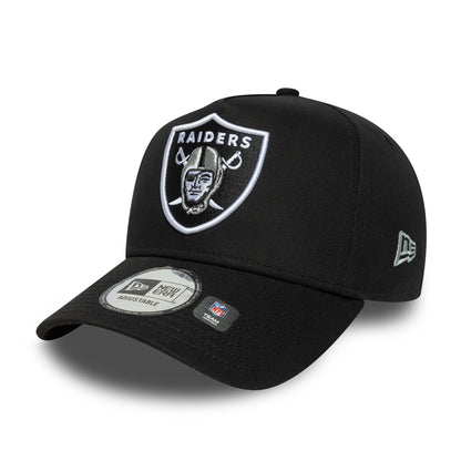 New Era 9FORTY E-Frame Cap Las Vegas Raiders NFL Sidepatch black