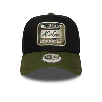 New Era 9FORTY E-Frame Cap Camo Patch black