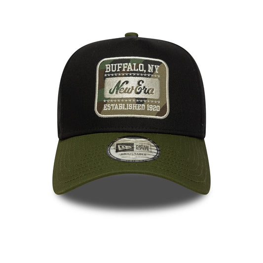 New Era 9FORTY E-Frame Cap Camo Patch black