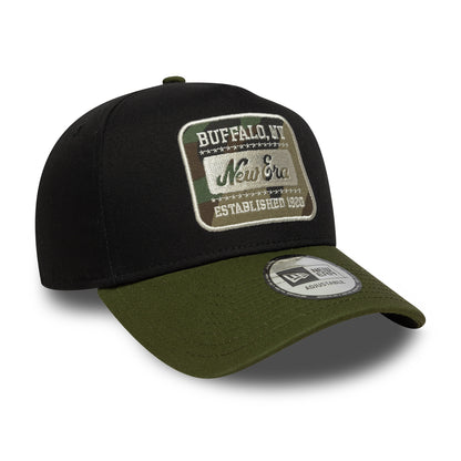 New Era 9FORTY E-Frame Cap Camo Patch black