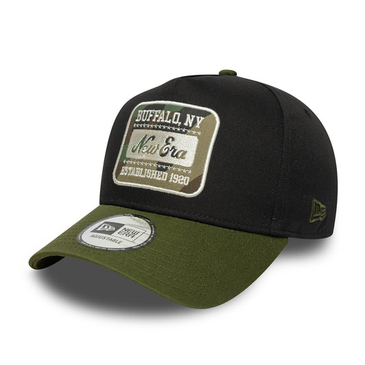 New Era 9FORTY E-Frame Cap Camo Patch black
