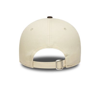 New Era 9FORTY Cap Los Angeles Dodgers MLB Side Patch beige