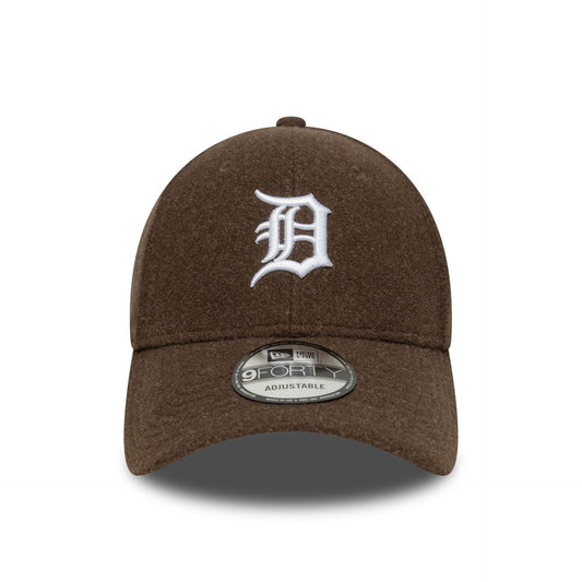 New Era 9FORTY Cap Detroit Tigers MLB Melton Wool brown