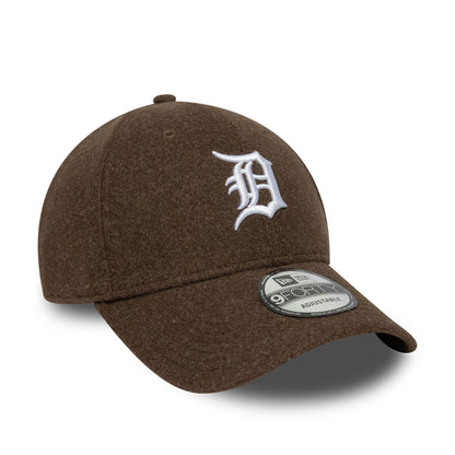 New Era 9FORTY Cap Detroit Tigers MLB Melton Wool brown