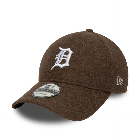 New Era 9FORTY Cap Detroit Tigers MLB Melton Wool brown
