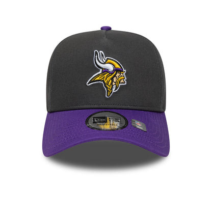 New Era 9FORTY E-Frame Cap Minnesota Vikings NFL Charcoal dark grey