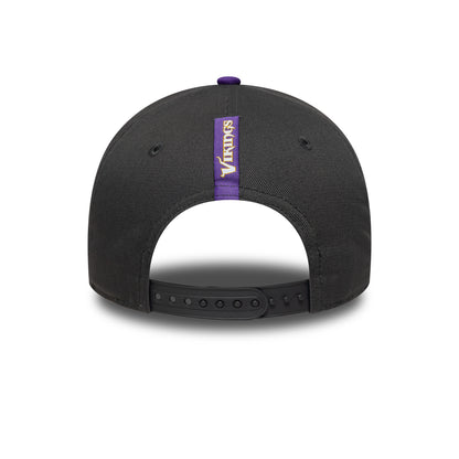 New Era 9FORTY E-Frame Cap Minnesota Vikings NFL Charcoal dark grey