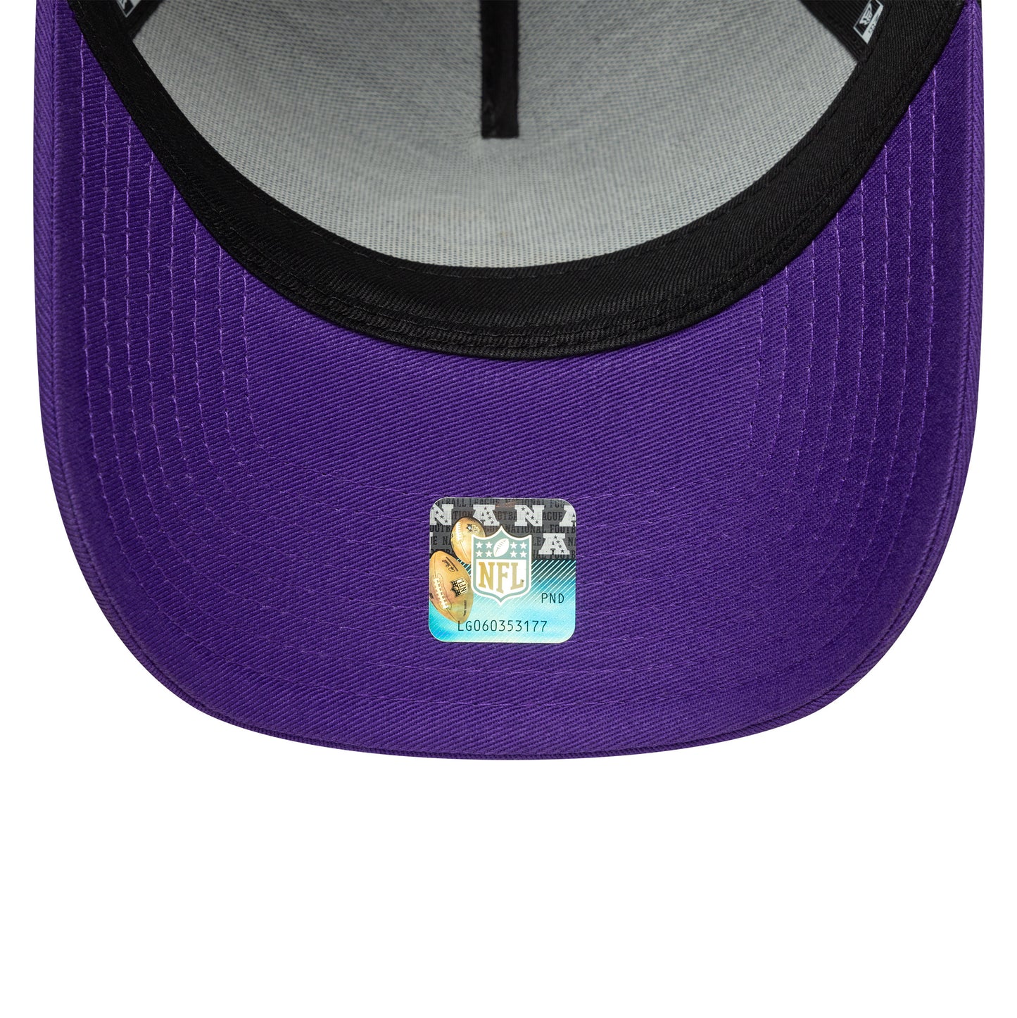 New Era 9FORTY E-Frame Cap Minnesota Vikings NFL Charcoal dark grey