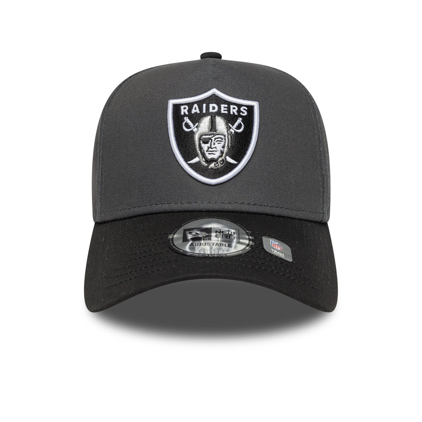New Era 9FORTY E-Frame Cap Las Vegas Raiders NFL Charcoal dark grey