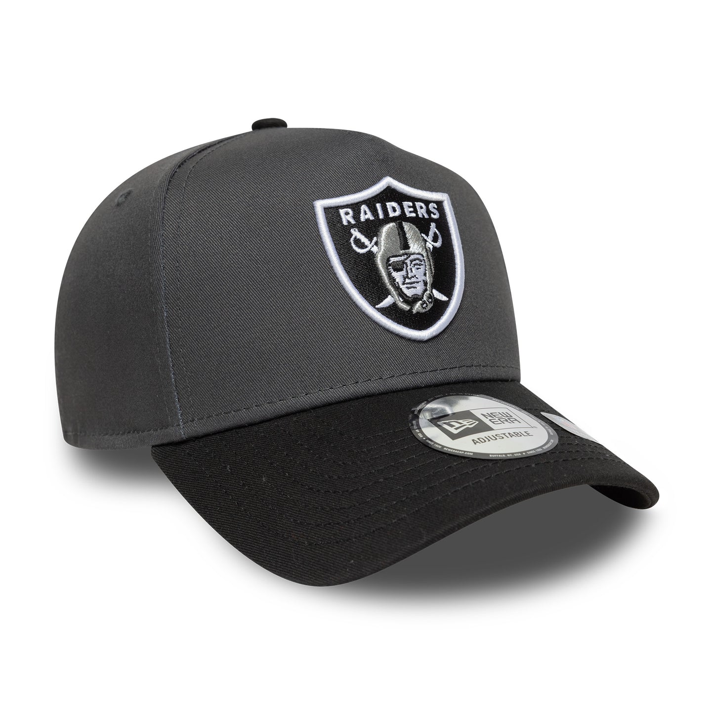New Era 9FORTY E-Frame Cap Las Vegas Raiders NFL Charcoal dark grey