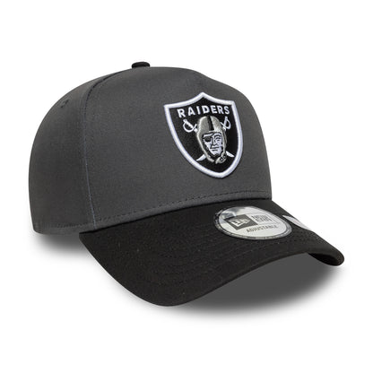 New Era 9FORTY E-Frame Cap Las Vegas Raiders NFL Charcoal dark grey