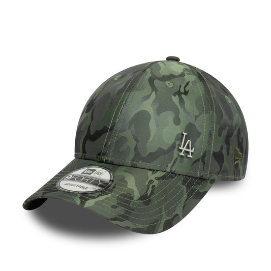 New Era 9FORTY Cap Los Angeles Dodgers MLB Camo Flawless Pin green