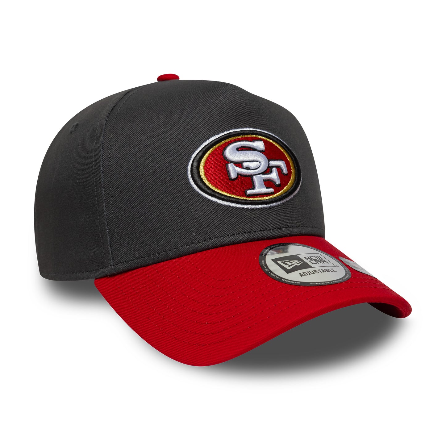 New Era 9FORTY E-Frame Cap San Francisco 49ers NFL Charcoal dark grey