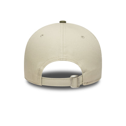 New Era 9FORTY Cap New York Yankees MLB Side Patch beige