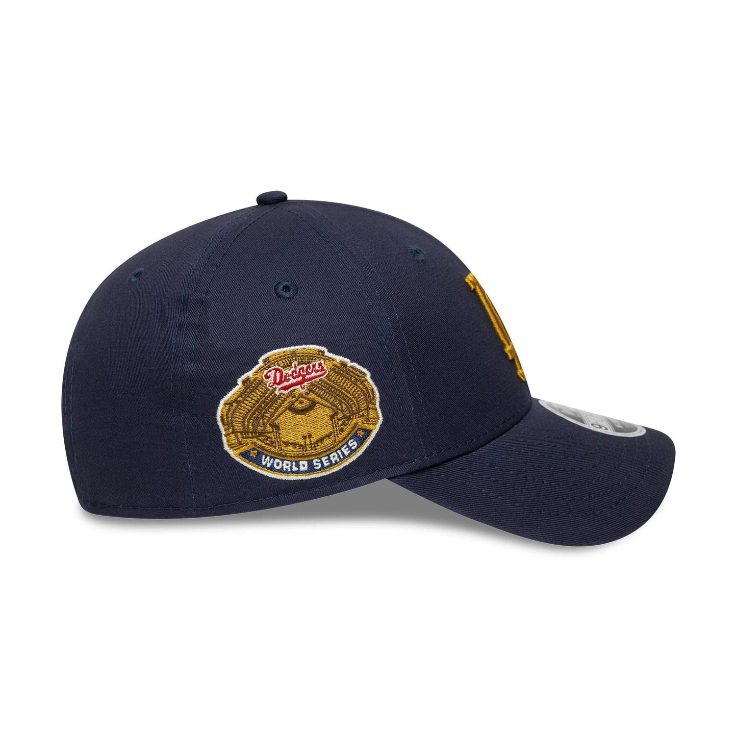 New Era 9FORTY M-Crown Cap Los Angeles Dodgers MLB World Series Patch navy