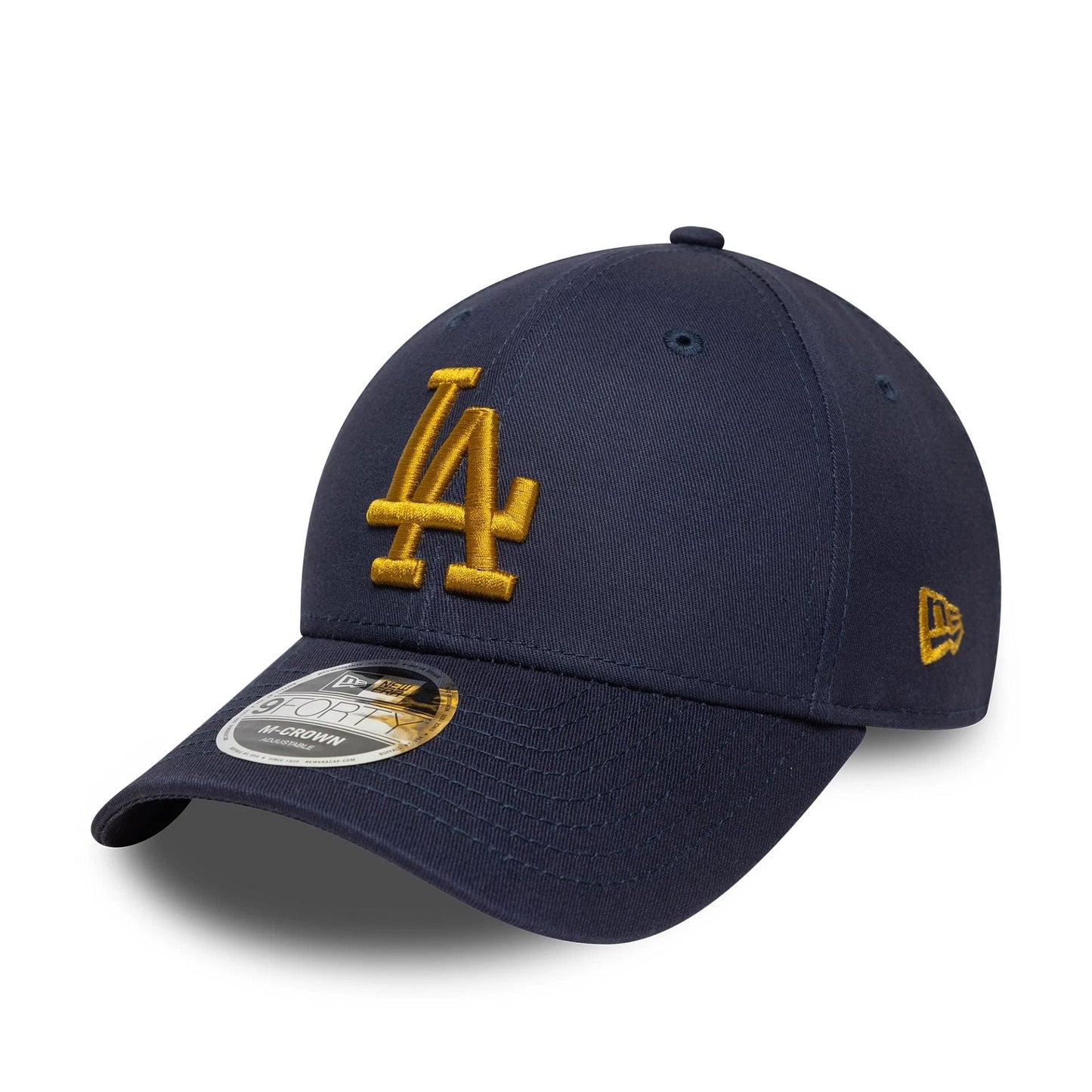 New Era 9FORTY M-Crown Cap Los Angeles Dodgers MLB World Series Patch navy