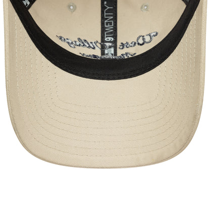 New Era 9TWENTY Cap New Era Wordmark beige