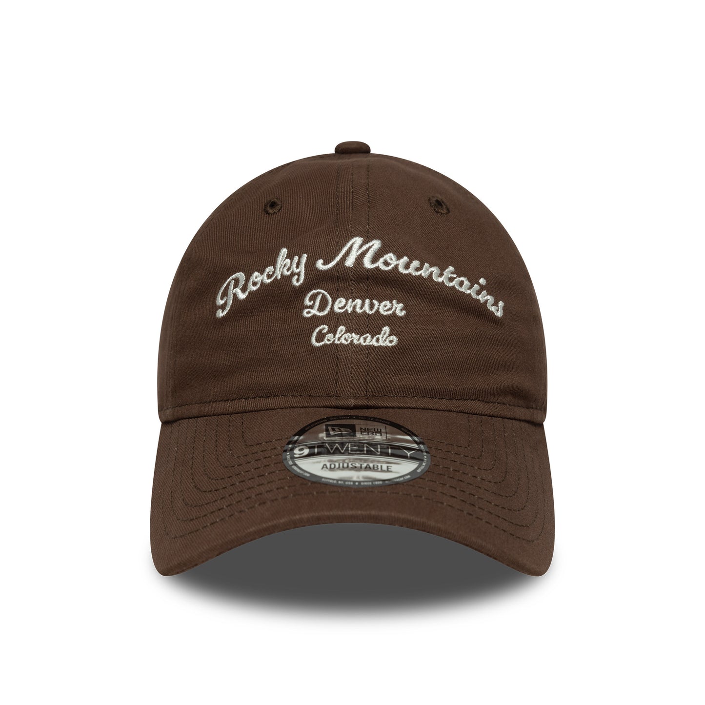 New Era 9TWENTY Cap New Era Wordmark brown
