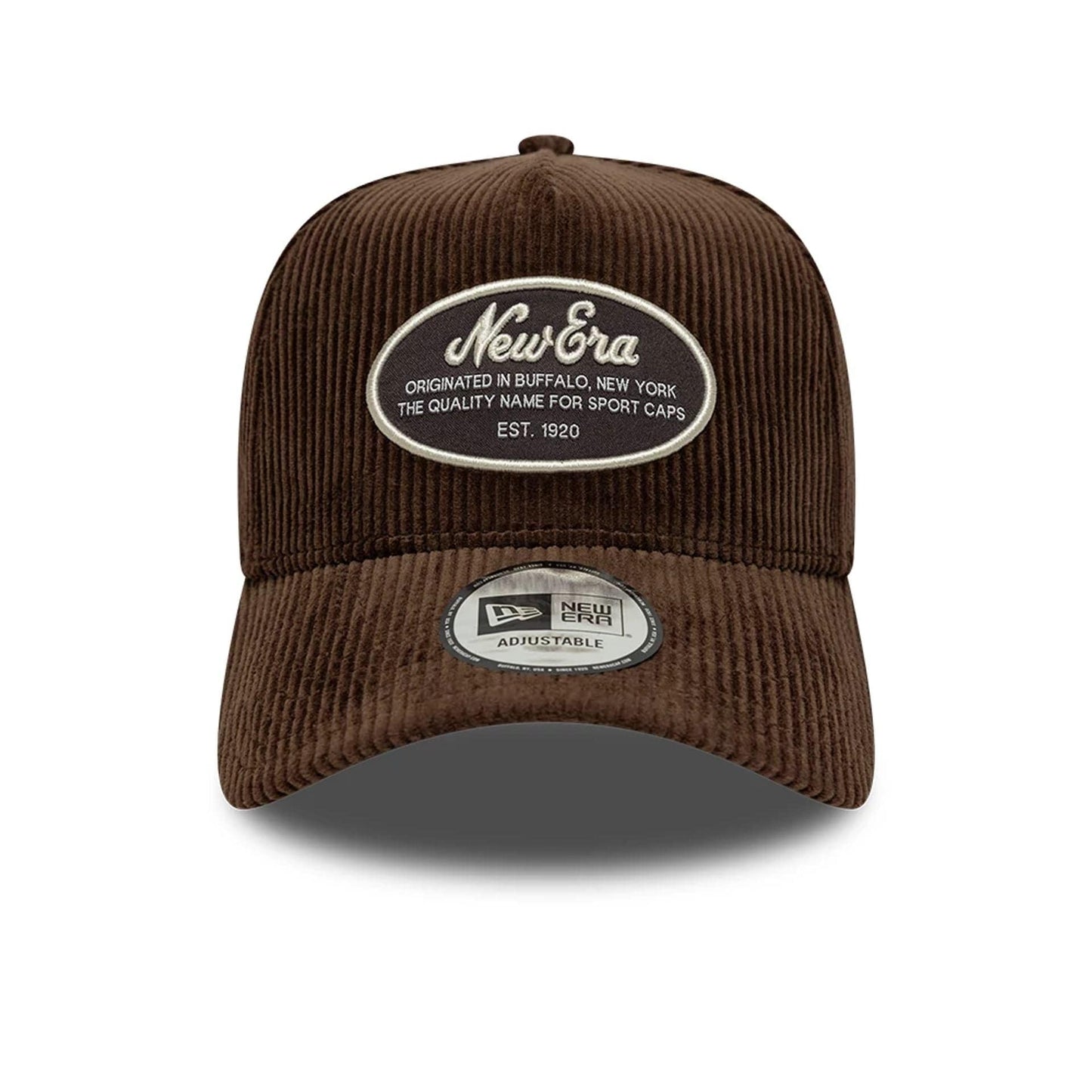 New Era 9FORTY E-Frame Cap Patch Cord dark brown