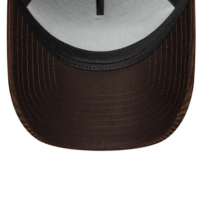 New Era 9FORTY E-Frame Cap Patch Cord dark brown