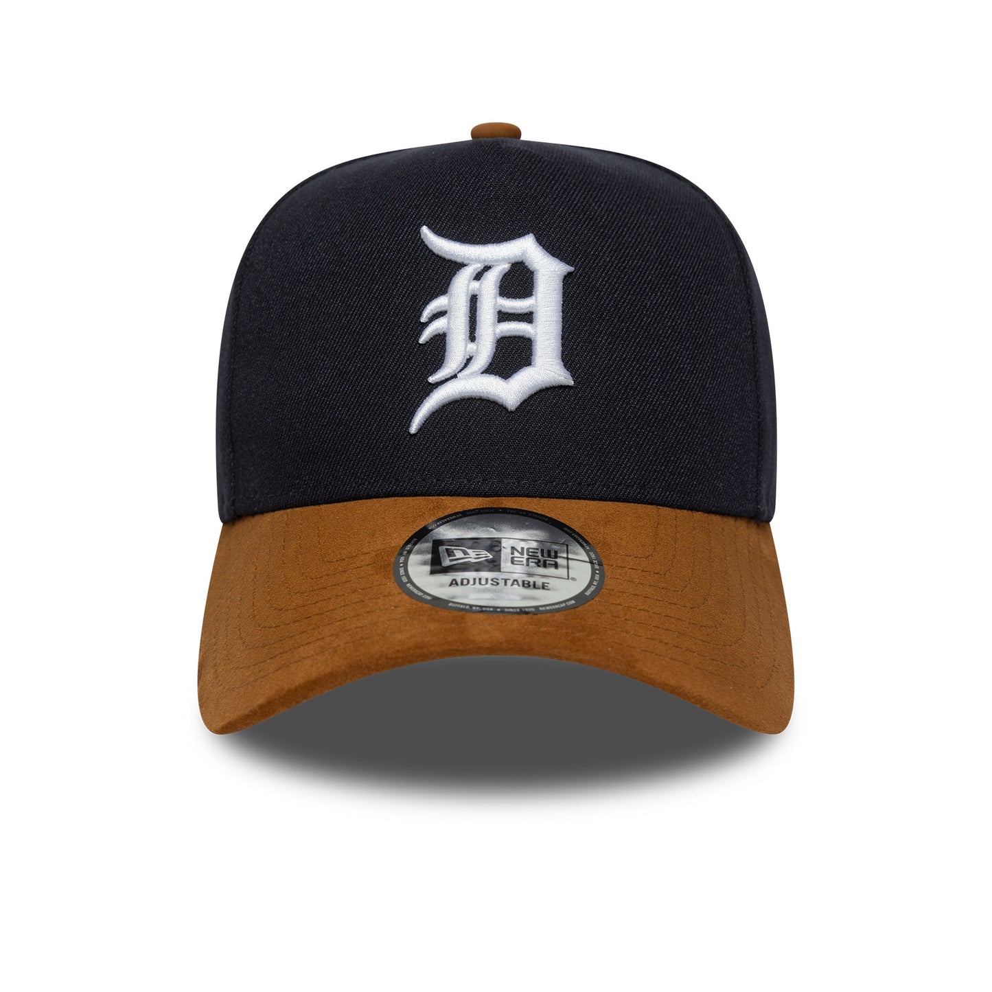 New Era 9FORTY E-Frame Cap Detroit Tigers MLB Suede Visor navy