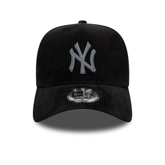 New Era 9FORTY E-Frame Cap New York Yankees MLB Cord black