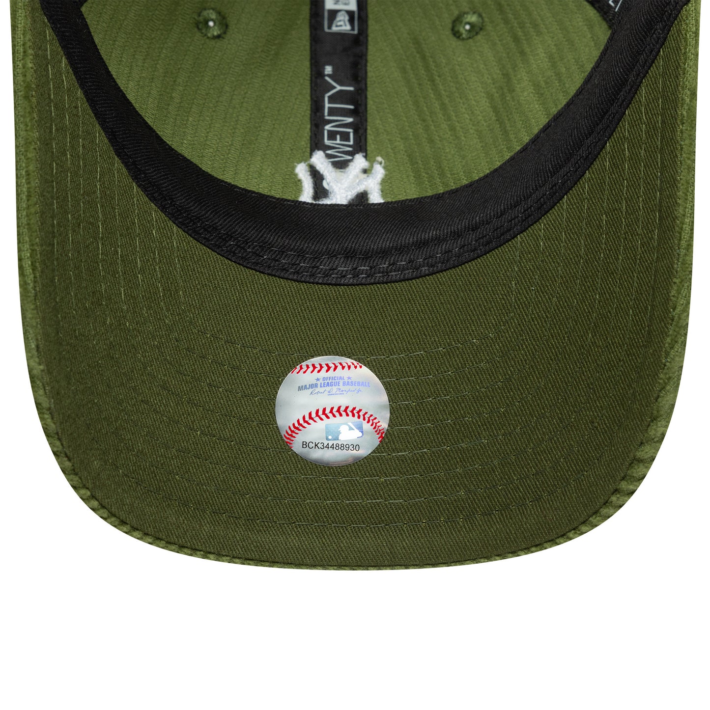 New Era 9TWENTY Cap New York Yankees MLB Cord dark green