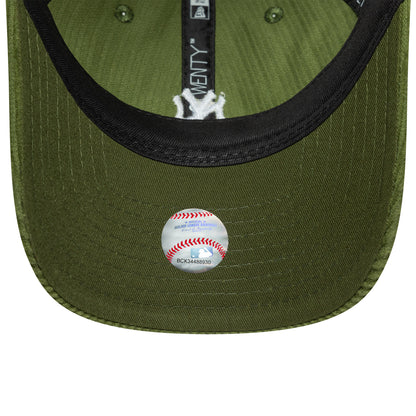 New Era 9TWENTY Cap New York Yankees MLB Cord dark green