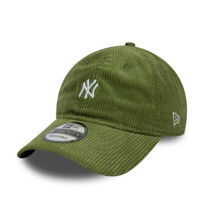 New Era 9TWENTY Cap New York Yankees MLB Cord dark green