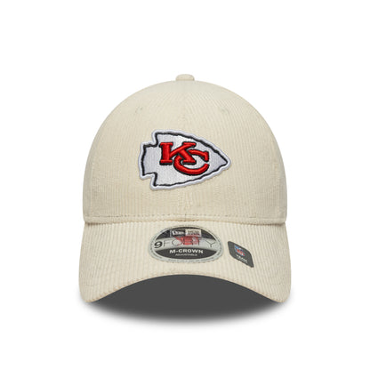 New Era 9FORTY M-Crown Cap Kansas City Chiefs NFL Cord beige