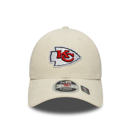 New Era 9FORTY M-Crown Cap Kansas City Chiefs NFL Cord beige