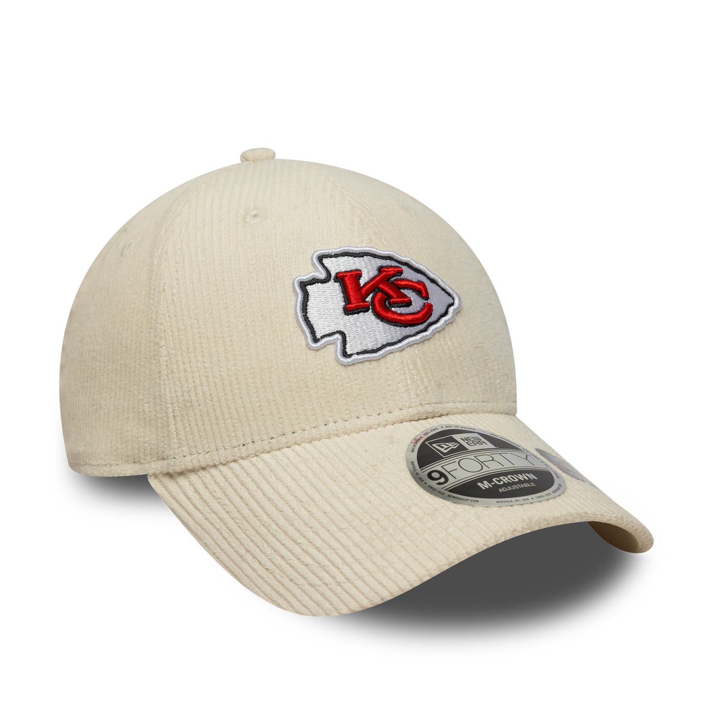 New Era 9FORTY M-Crown Cap Kansas City Chiefs NFL Cord beige
